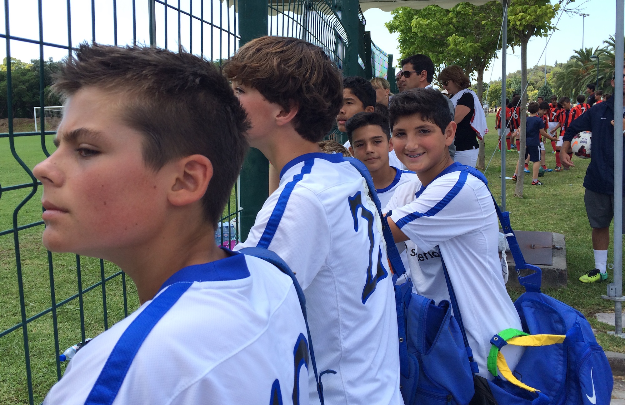 Youth Boys Soccer Team On A Premier International Tour Trip To Spain 2014 