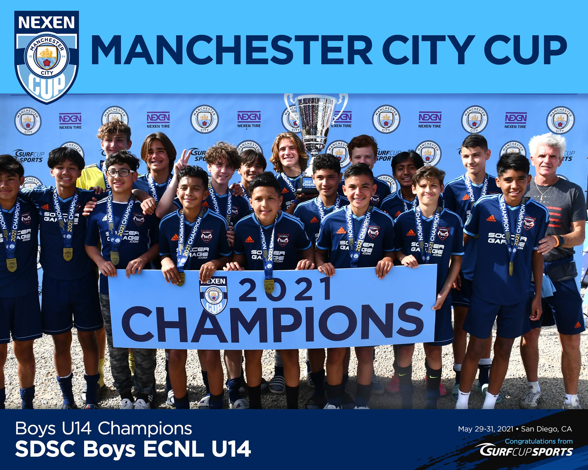 YOUTH SOCCER NEWS 2021 MANCHESTER CITY CUP CHAMPIONS • SoccerToday