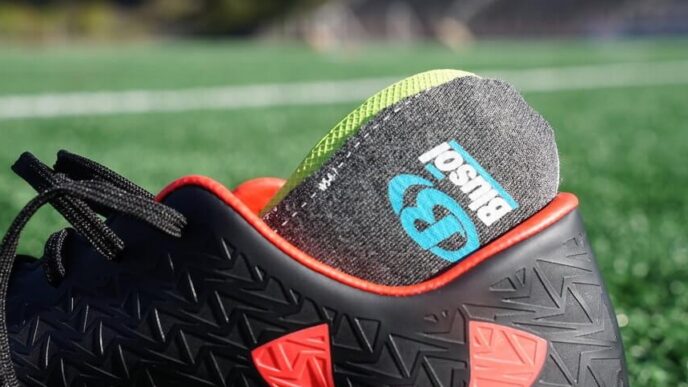 Insert Blusol into Soccer Cleats, Play on Turf and Have Happy Feet