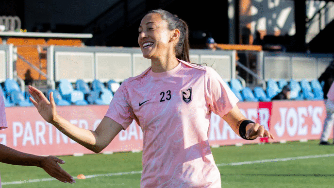 Christen Press has officially returned to Angel City FC'