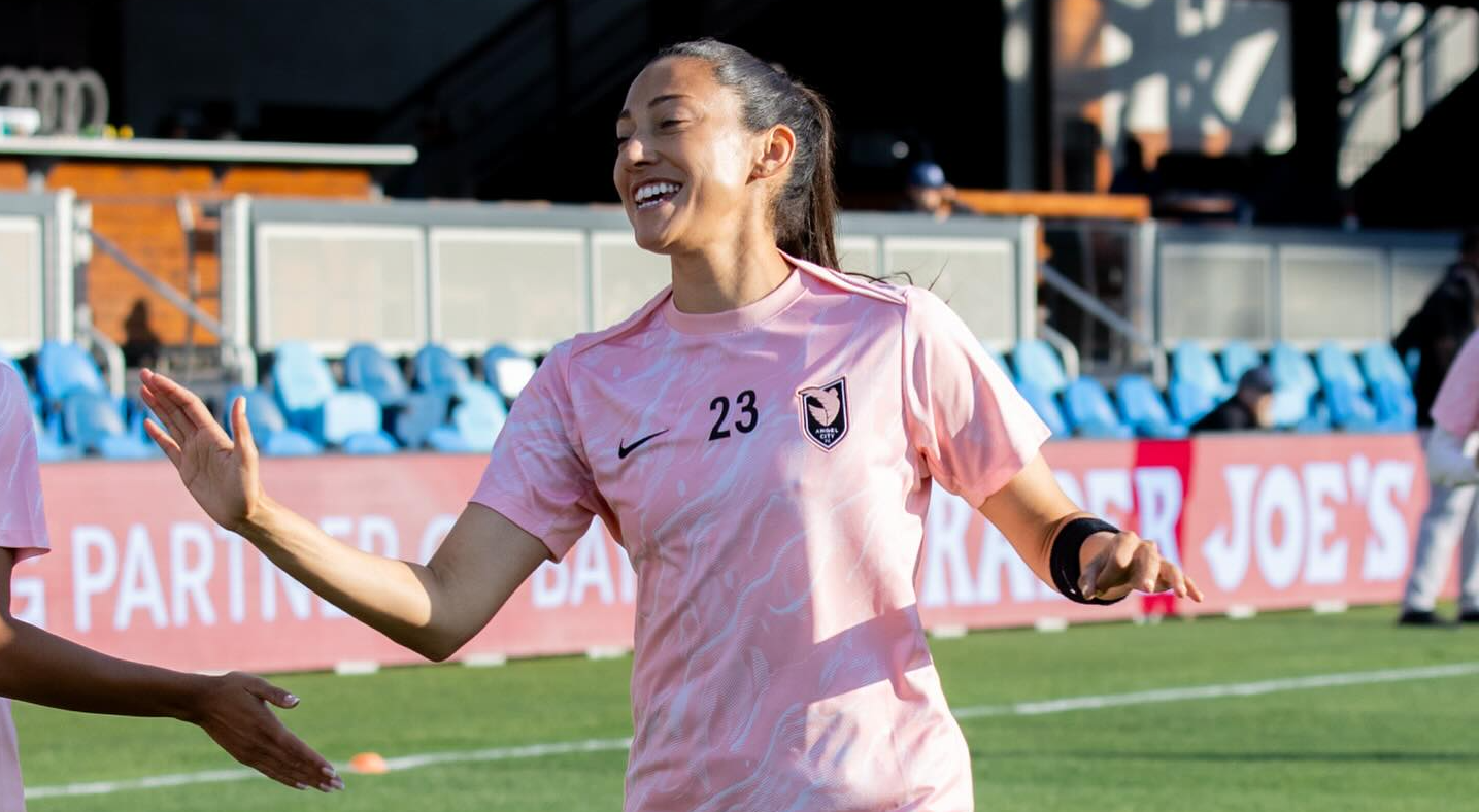 Christen Press has officially returned to Angel City FC'